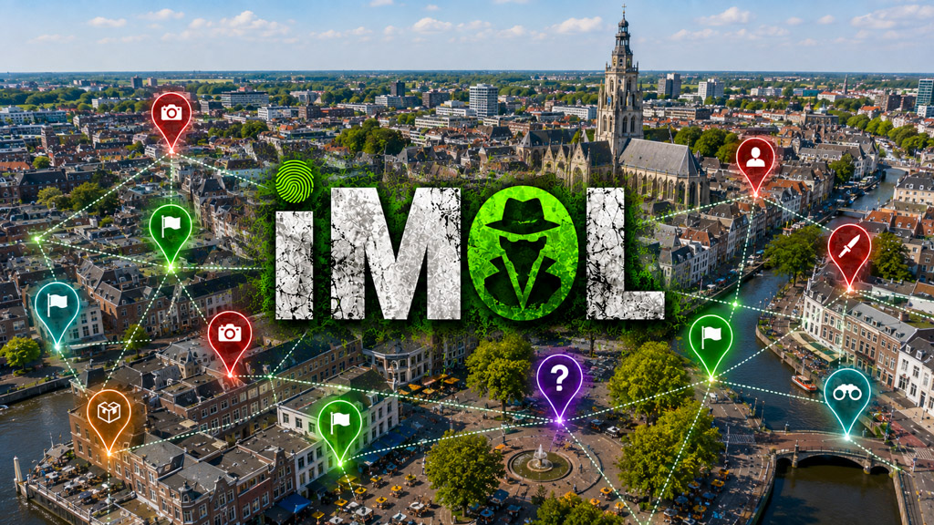 iMol interactief stadsspel met opdrachten en locaties in de stad